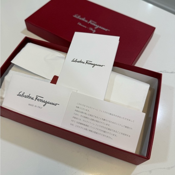 Salvatore Ferragamo Chic Multicolor Chevron Wallet Clutch - Picture 11 of 12